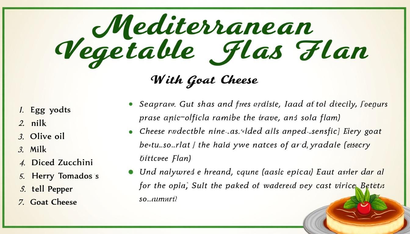 découvrez notre flan de légumes méditerranéens au chèvre : une recette gourmande, légère et savoureuse, idéale pour un repas estival ou un dîner équilibré. facile à préparer, parfaite pour régaler toute la famille !