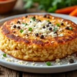 Gâteau de riz aux épices et parmesan