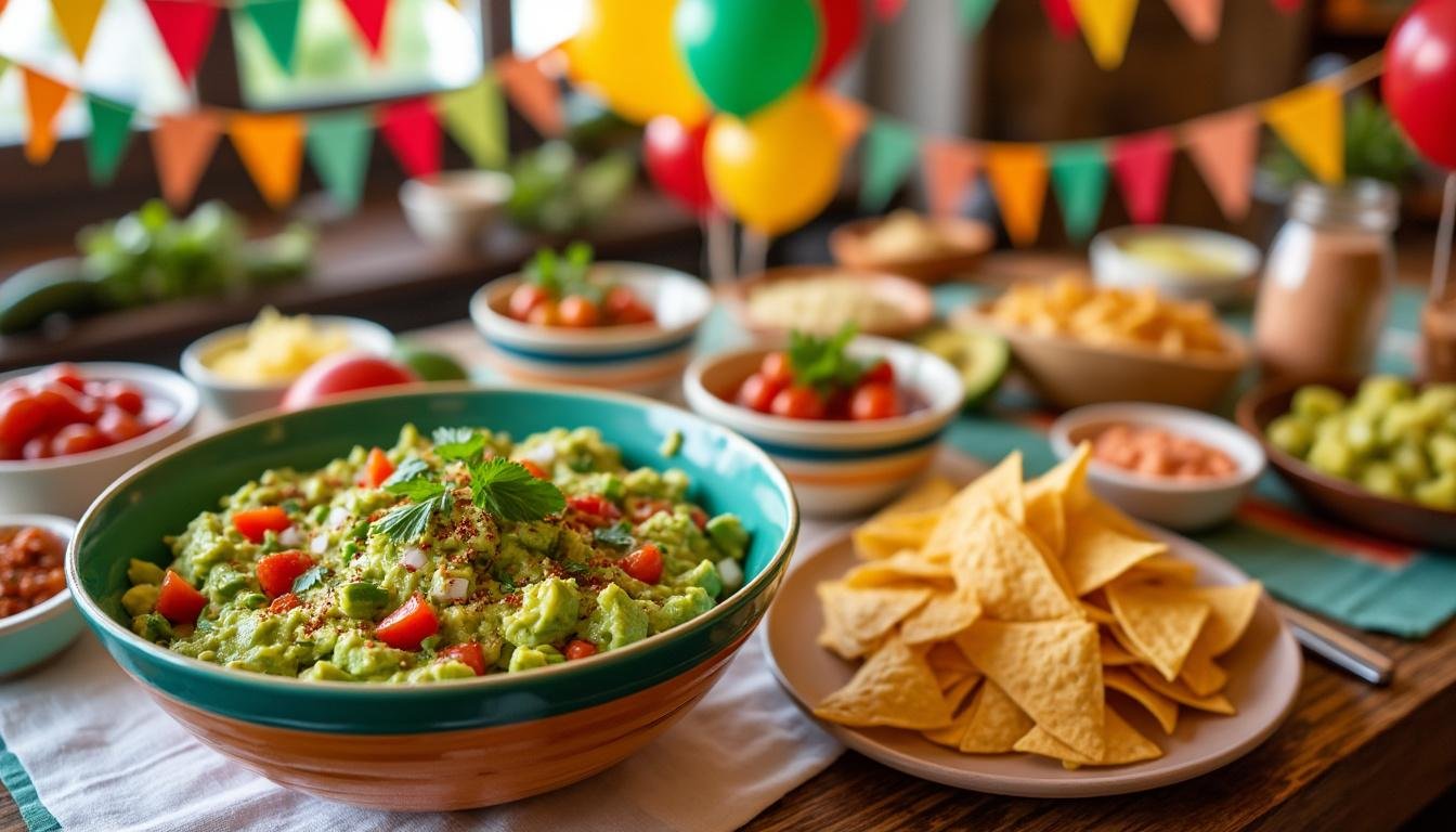 découvrez une recette originale de guacamole à la grenade : une alliance savoureuse d’avocat crémeux et de graines de grenade pour une touche fraîche et colorée, parfaite pour l’apéritif !
