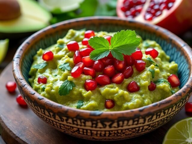 Guacamole à la grenade