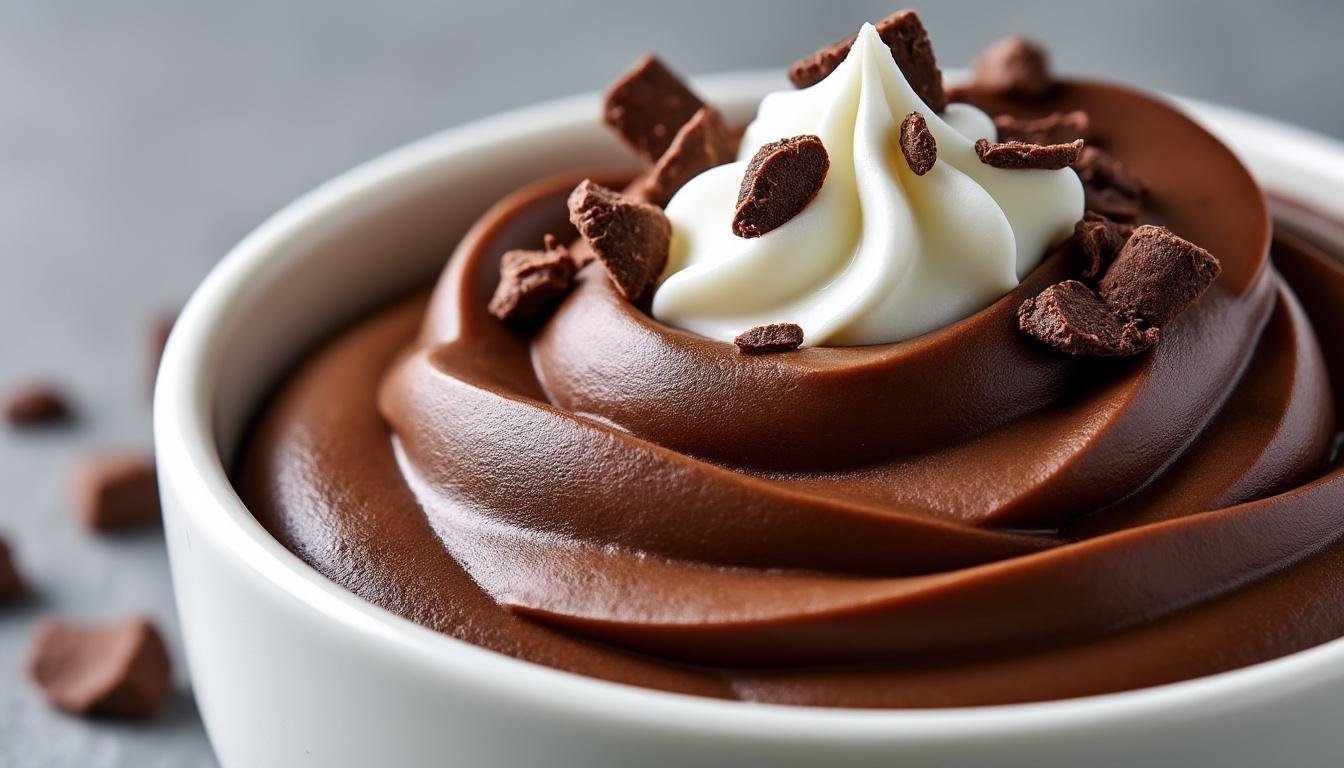 découvrez une recette gourmande de mousse au chocolat et beurre de cacahuète, alliant douceur et onctuosité pour un dessert irrésistible. facile à réaliser, idéale pour régaler petits et grands !