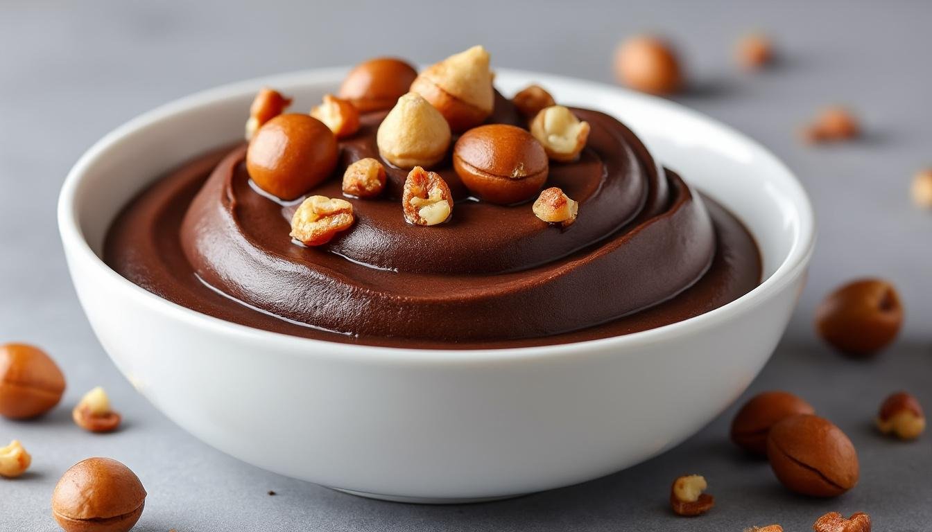 découvrez notre délicieuse recette de mousse au chocolat, agrémentée de croquantes noisettes caramélisées. un dessert gourmand et raffiné qui ravira tous les amateurs de chocolat !