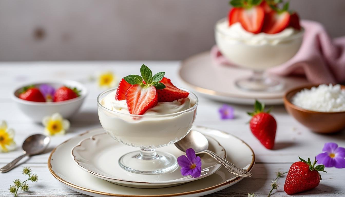 découvrez notre recette gourmande de mousse au lait de coco et fruits rouges : un dessert léger, frais et exotique, idéal pour finir le repas en beauté. facile et rapide à préparer !
