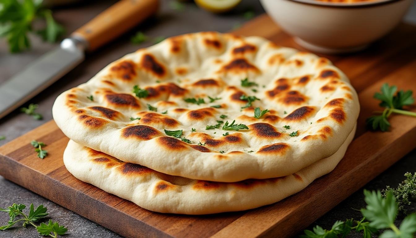 découvrez notre délicieux pain pita garni de légumes rôtis savoureux et d'un tzatziki crémeux. une recette fraîche et gourmande idéale pour un repas léger ou un en-cas. savourez le mariage parfait des saveurs méditerranéennes dans chaque bouchée.