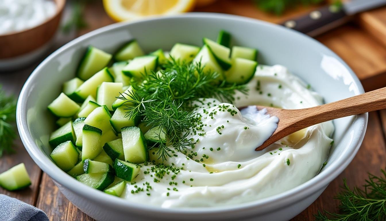 découvrez notre délicieux pain pita garni de légumes rôtis savoureux, accompagné d'une onctueuse sauce tzatziki. une explosion de saveurs méditerranéennes qui ravira vos papilles à chaque bouchée !