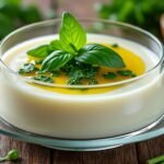 Panna cotta salée aux herbes