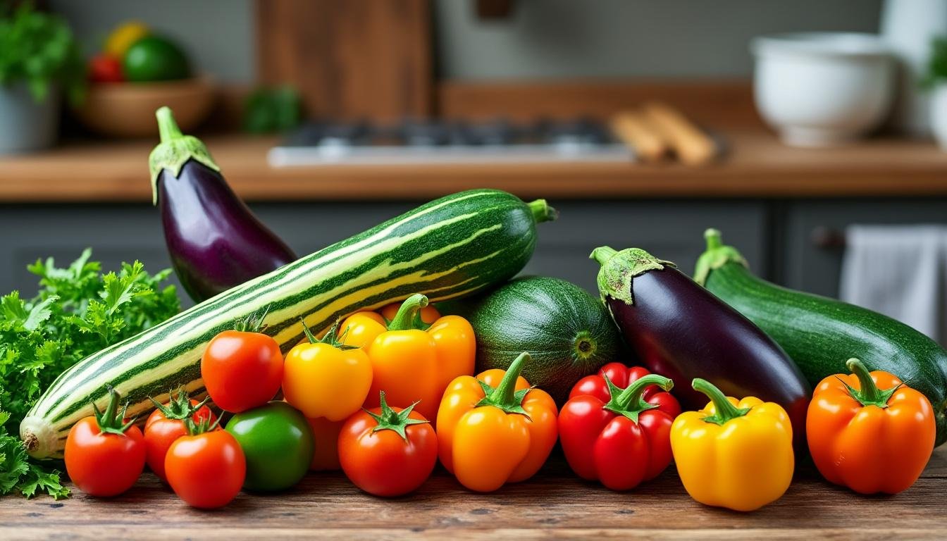 découvrez une recette originale de ratatouille revisitée avec des pois chiches, alliant légumes savoureux et protéines végétales pour un plat gourmand et healthy.