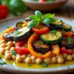 Ratatouille revisitée aux pois chiches