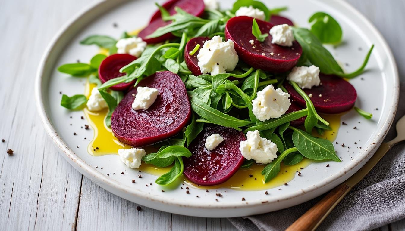 découvrez notre recette fraîche et savoureuse de salade de betteraves marinées et feta, idéale pour un repas léger ou une entrée pleine de couleurs et de saveurs méditerranéennes.