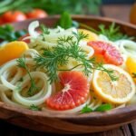 Salade de fenouil, aneth et agrumes
