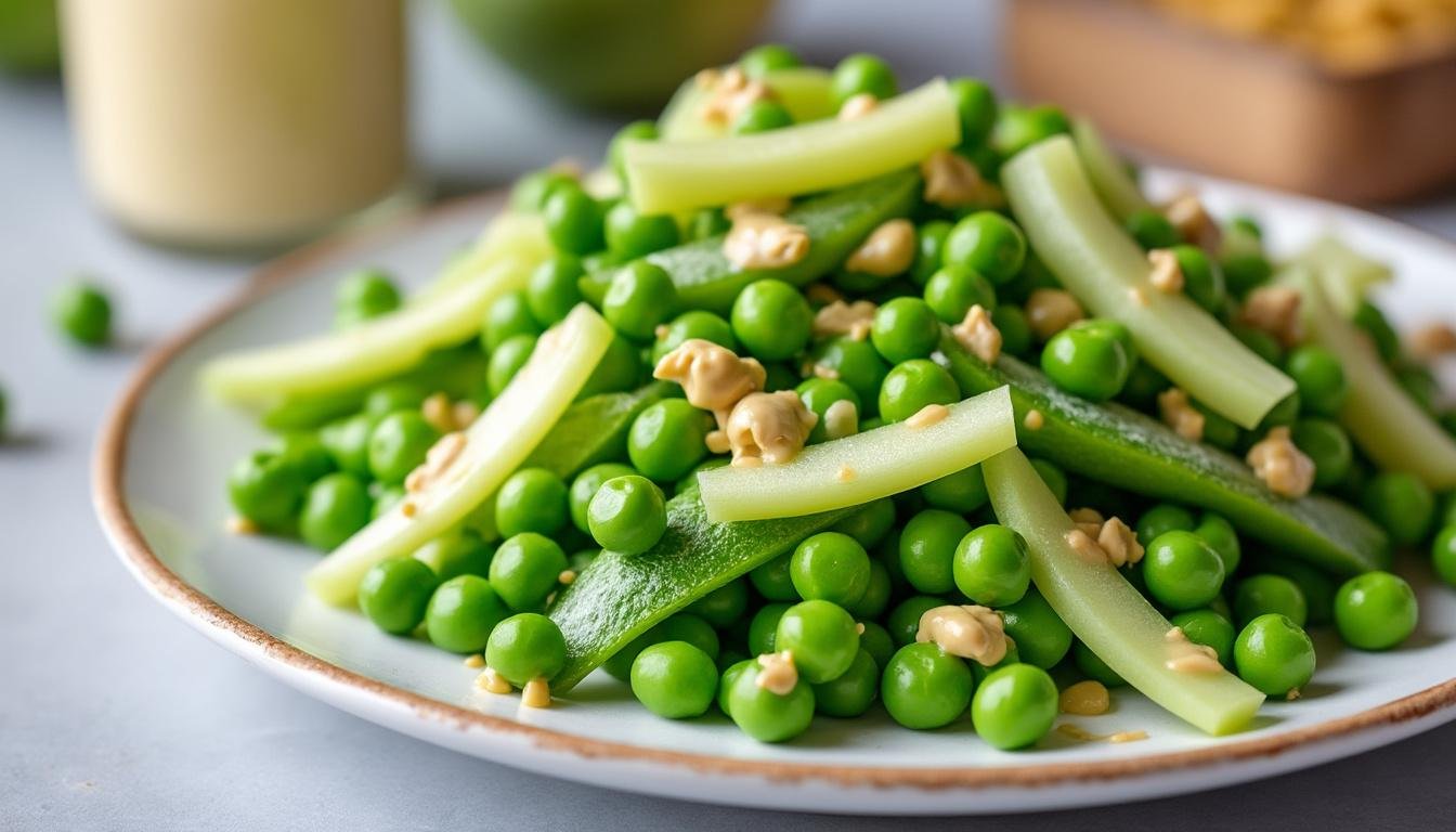 découvrez notre salade de pois cassés, céleri et moutarde : une recette saine, riche en protéines et pleine de saveurs, idéale pour un repas léger et équilibré.
