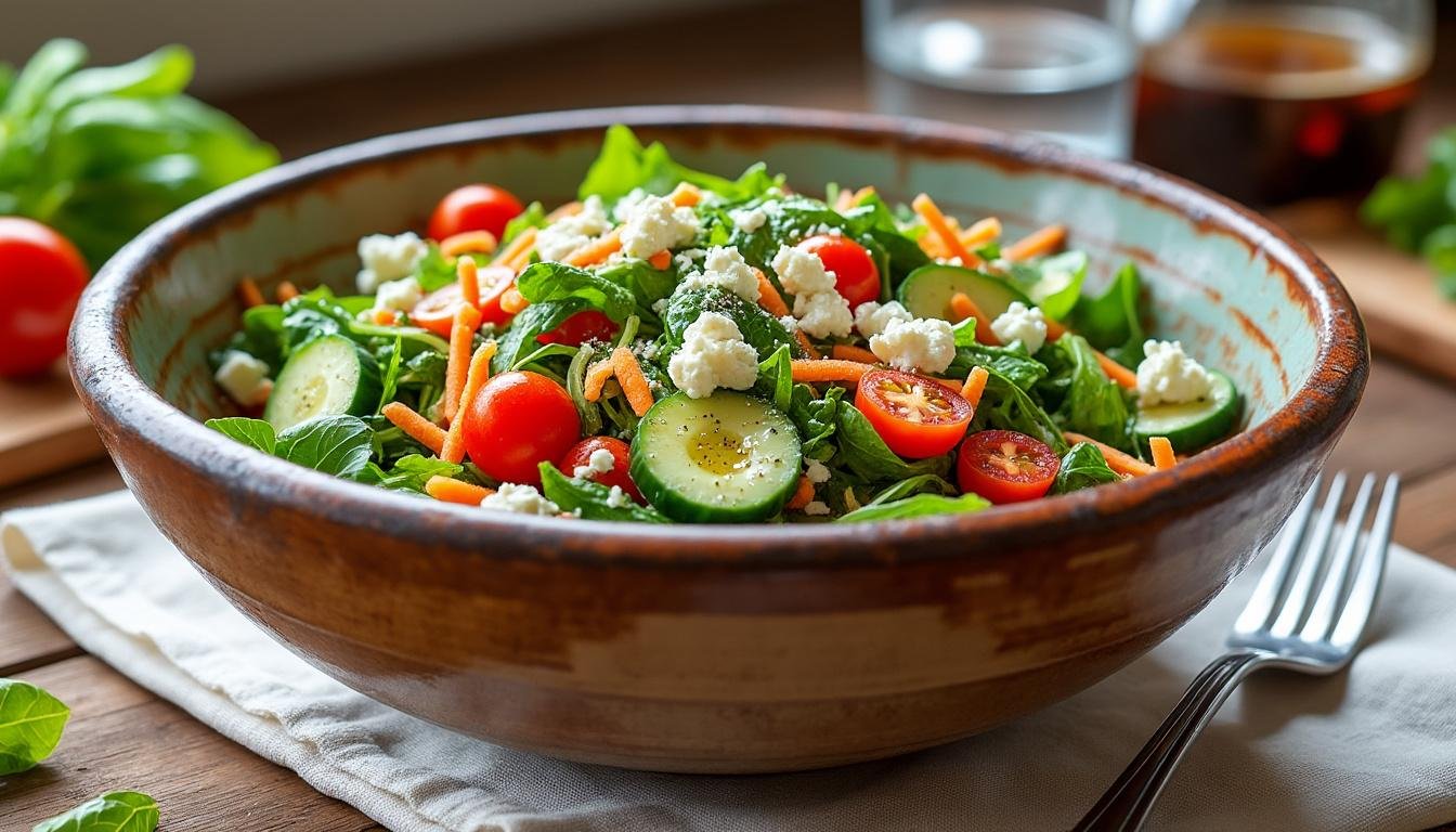 découvrez une délicieuse salade de roquette agrémentée de figues juteuses et de fromage bleu crémeux. un mélange parfait de saveurs sucrées et salées, idéal pour une entrée rafraichissante ou un accompagnement original. essayez cette recette simple et élégante pour égayer vos repas !