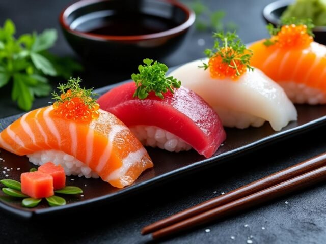 Sushis Sashimi Style : ultra frais, sans riz !
