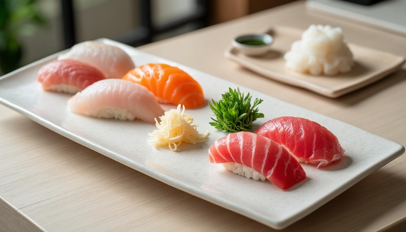 dĂ©couvrez sushis sashimi style, une expĂ©rience culinaire unique oĂč la fraĂźcheur des ingrĂ©dients est mise Ă l'honneur, le tout sans riz ! savourez le goĂ»t pur du poisson et des fruits de mer dans des crĂ©ations lĂ©gĂšres et raffinĂ©es.