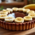 Tarte au chocolat et banane