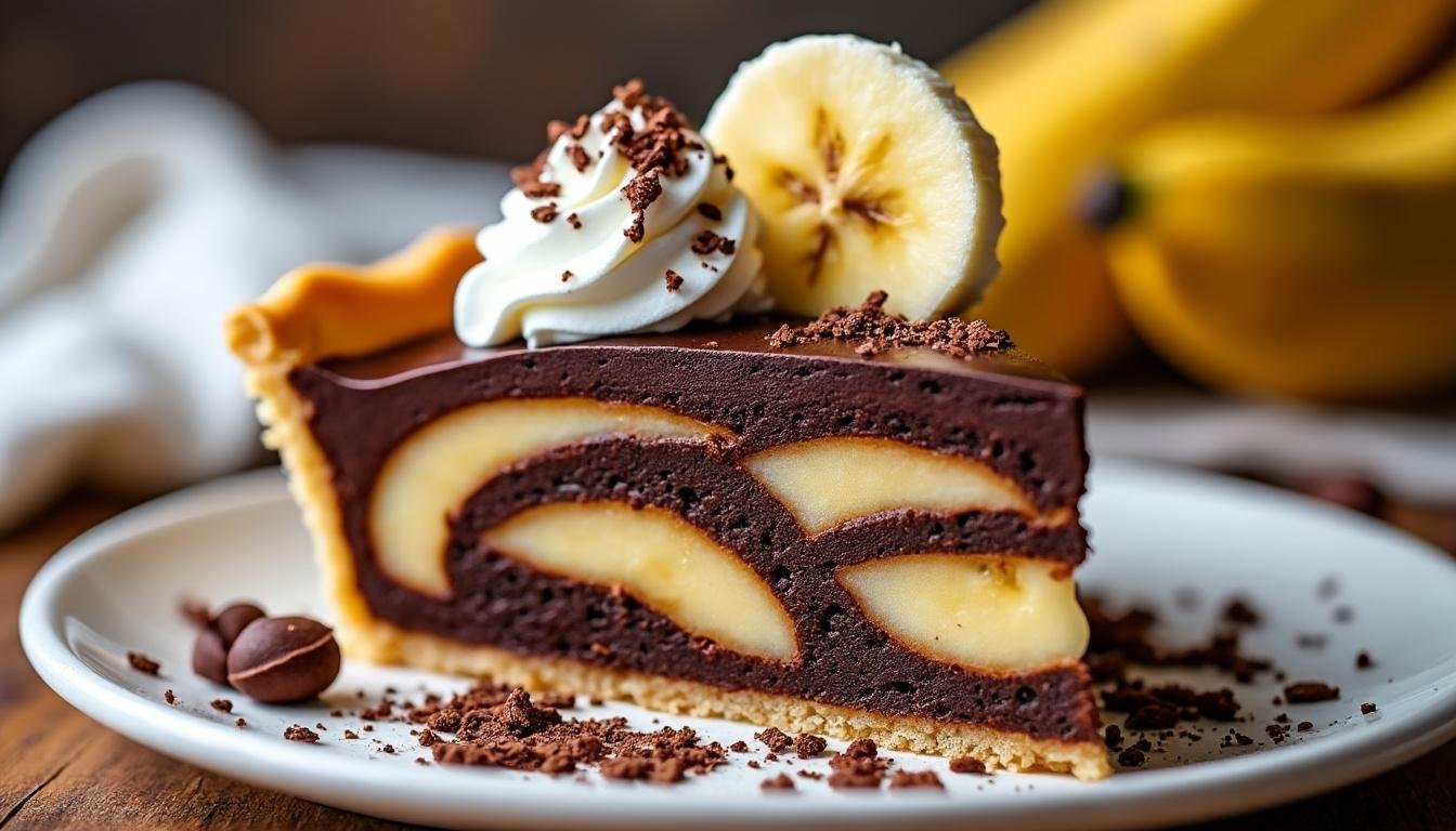 découvrez notre délicieuse recette de tarte au chocolat et banane, un dessert décadent alliant la douceur des bananes mûres à la richesse du chocolat noir. parfaite pour satisfaire toutes les envies sucrées !