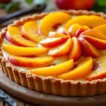 Tarte aux nectarines et vanille