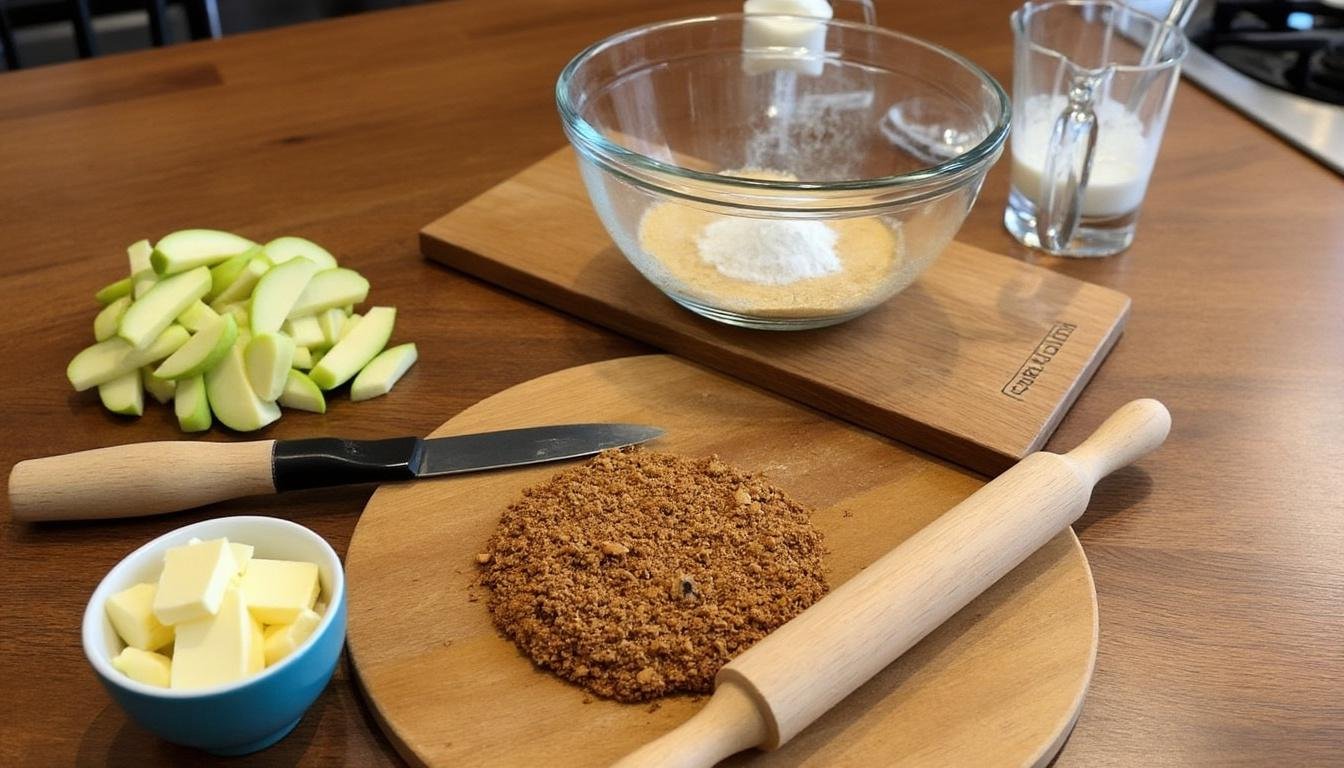 découvrez notre délicieuse tarte aux pommes et spéculoos, un dessert irrésistible alliant la douceur des pommes fondantes et le croquant épicé des spéculoos. parfaite pour régaler vos invités ou pour un moment de douceur en famille !