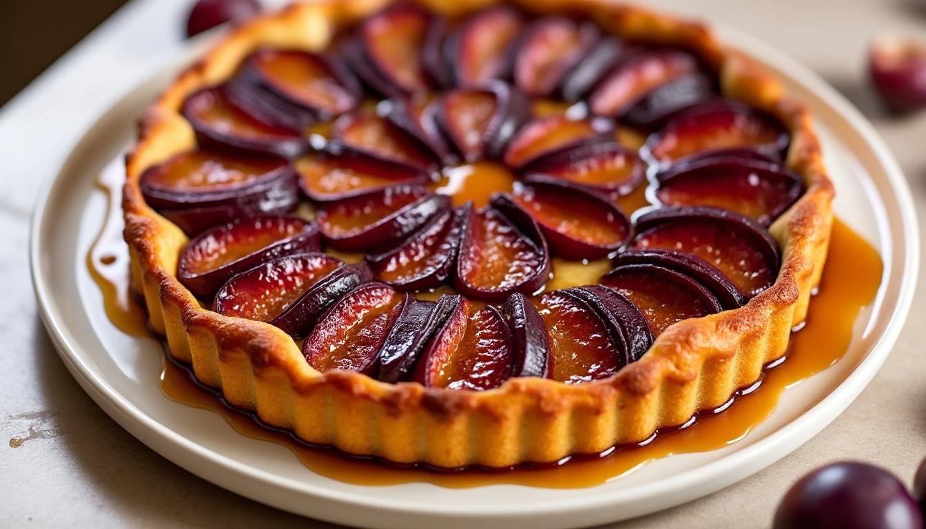 découvrez notre délicieuse tarte tatin aux prunes caramélisées, un dessert incontournable alliant douceur et acidité. préparez-vous à régaler vos papilles avec cette recette gourmande, parfaite pour toute occasion.