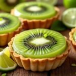 Tartelettes au kiwi et citron vert