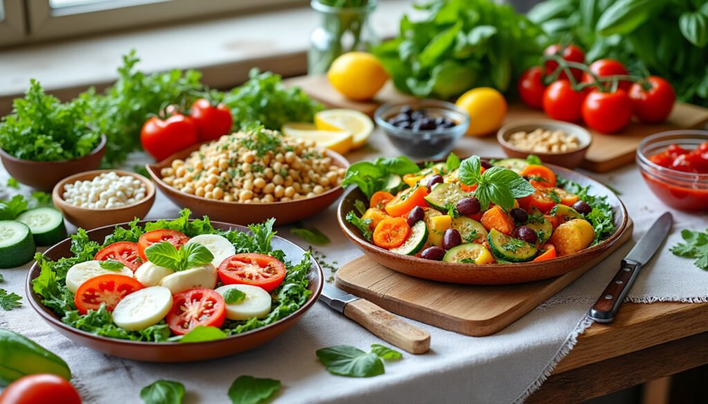 découvrez 300 idées de recettes végétariennes d’entrées et de salades fraîches pour renouveler vos repas avec des plats sains, gourmands et pleins de saveurs !