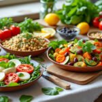 ???? Avec ces 300 idées de recettes végétariennes d’entrées et de salades fraîches, vous avez de quoi varier vos repas tout en profitant d’aliments sains et savoureux !