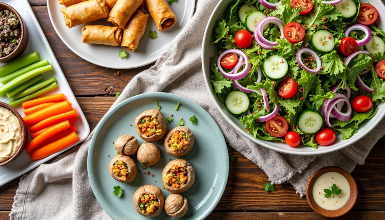 découvrez 300 idées de recettes végétariennes d’entrées et de salades fraîches pour des repas variés, sains et pleins de saveurs ! laissez-vous inspirer pour manger équilibré et gourmand en toute simplicité.