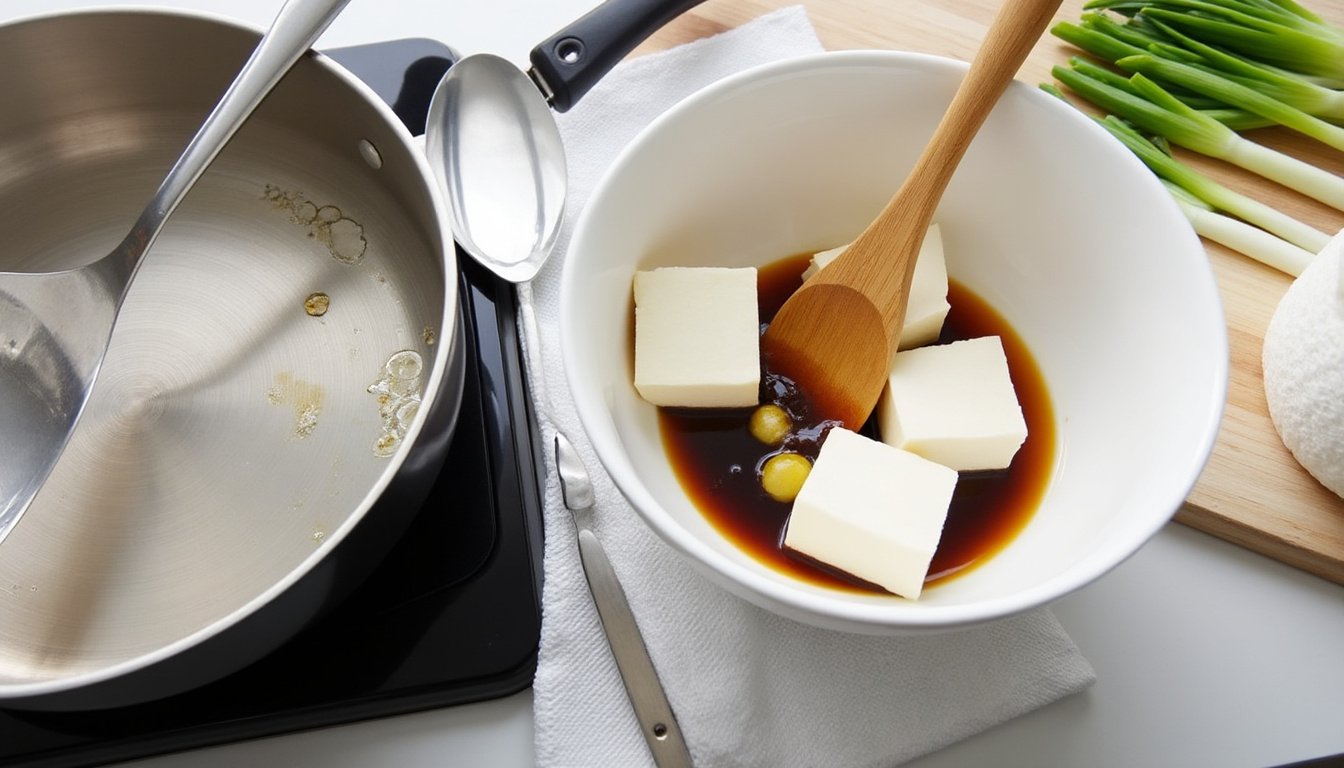 découvrez notre recette de bouchées de tofu croustillant nappées d'une savoureuse sauce sésame, parfaites en apéritif ou en plat végétarien gourmand et facile à préparer.