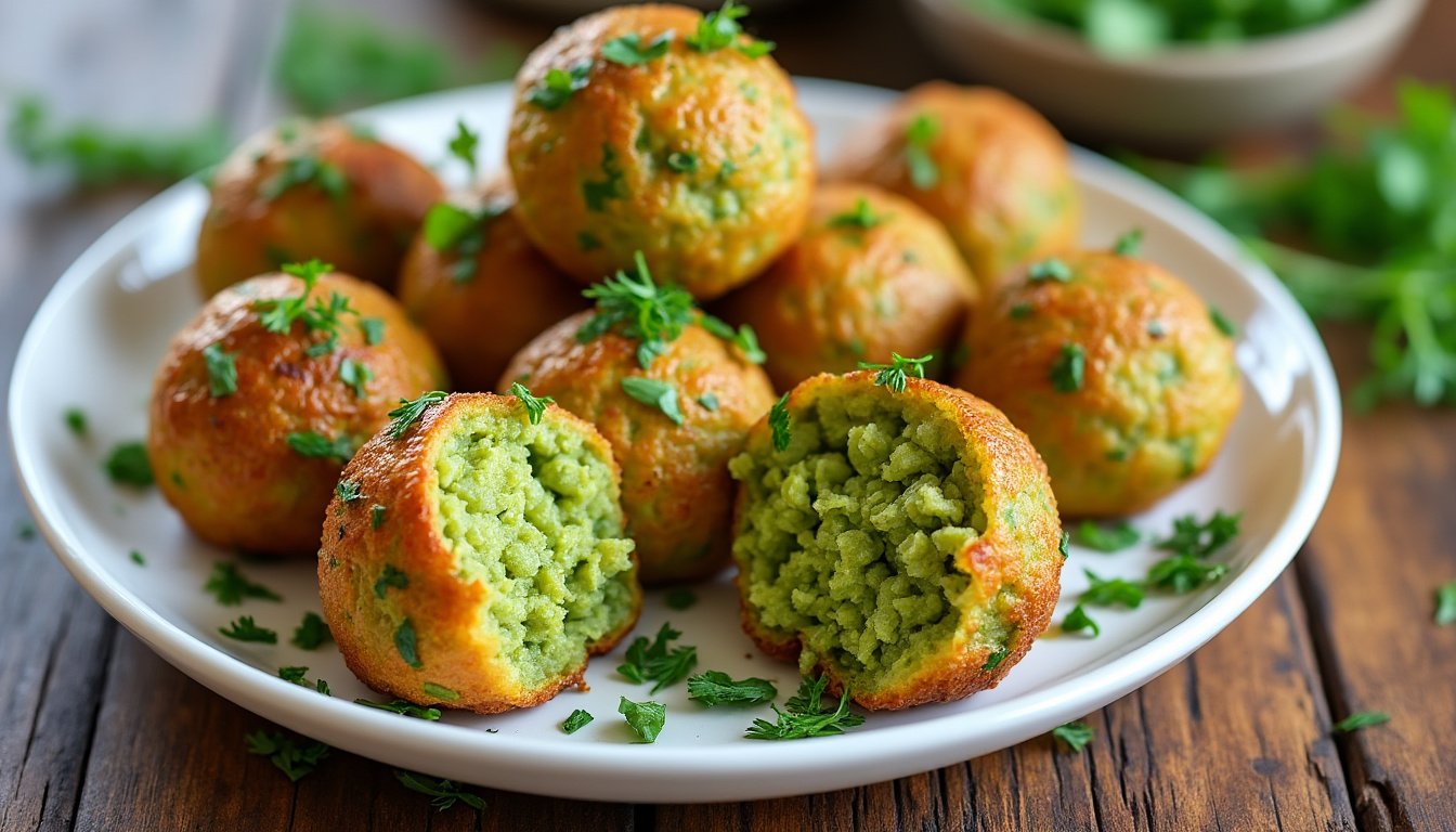 découvrez notre recette savoureuse de boulettes de pois cassés aux herbes : une alternative végétarienne riche en protéines, facile à préparer et pleine de saveurs fraîches. idéales pour un repas sain et gourmand !