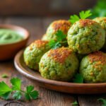 Boulettes de pois cassés aux herbes