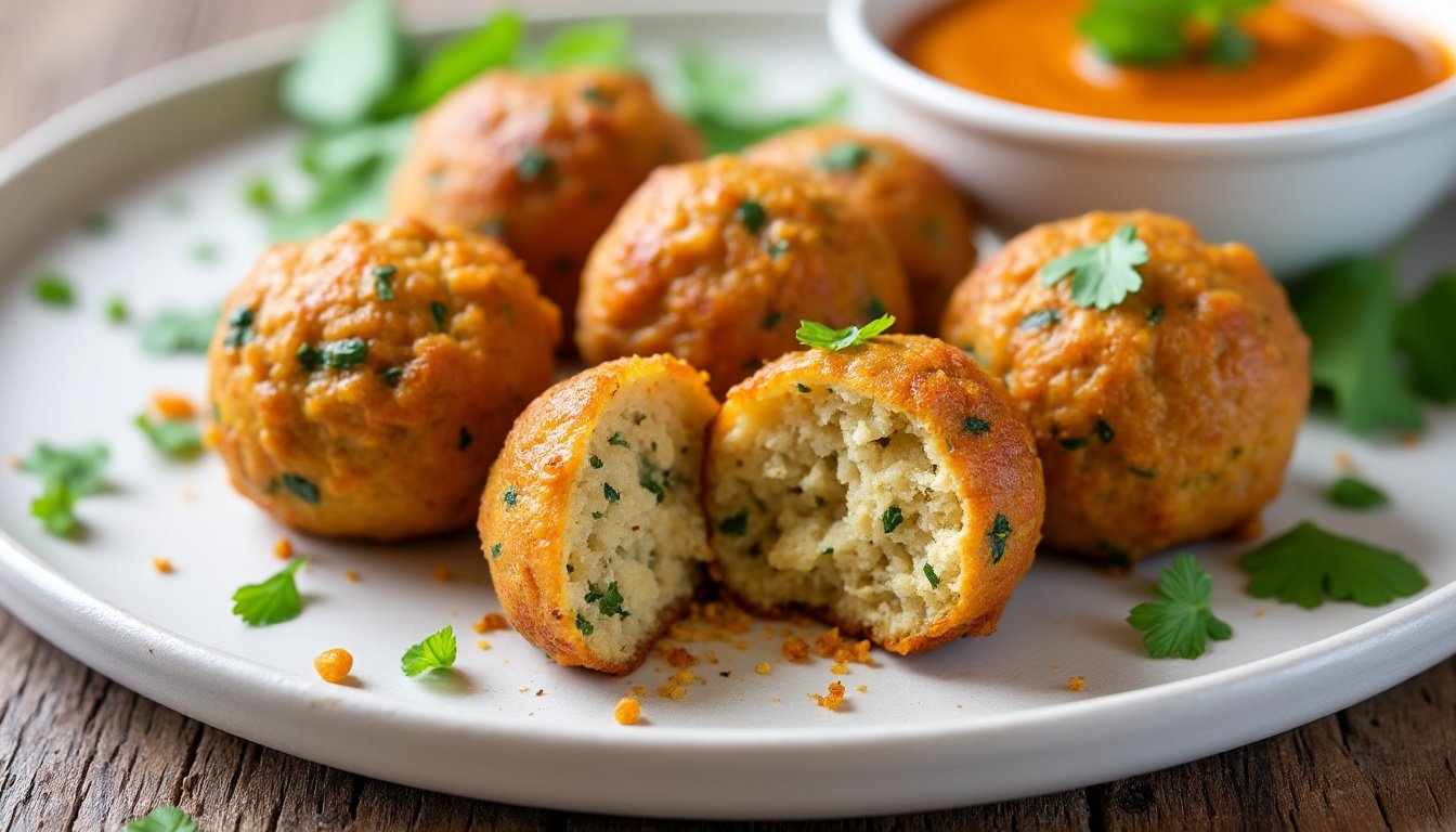 découvrez notre recette savoureuse de boulettes de pois cassés aux herbes, idéale pour un repas végétarien sain et plein de goût. facile à préparer, parfait pour régaler toute la famille !