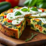 Cake aux légumes et fromage de chèvre