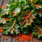 Chips de kale au paprika