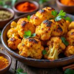 Chou-fleur rôti aux épices tandoori