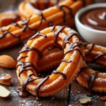 Churros au chocolat au lait d’amande