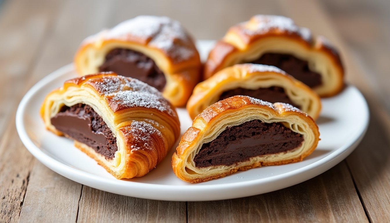 découvrez notre recette de croissants au chocolat végétariens, gourmands et faciles à préparer. idéale pour le petit-déjeuner ou une pause sucrée, sans compromis sur le goût !