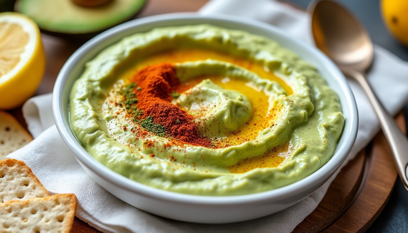 découvrez notre recette facile de dip d’avocat et yaourt citronné : une préparation légère, crémeuse et pleine de saveurs pour accompagner vos apéritifs ou crudités. parfait pour une touche fraîche et gourmande !
