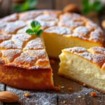 Gâteau basque végétarien à la crème d’amande