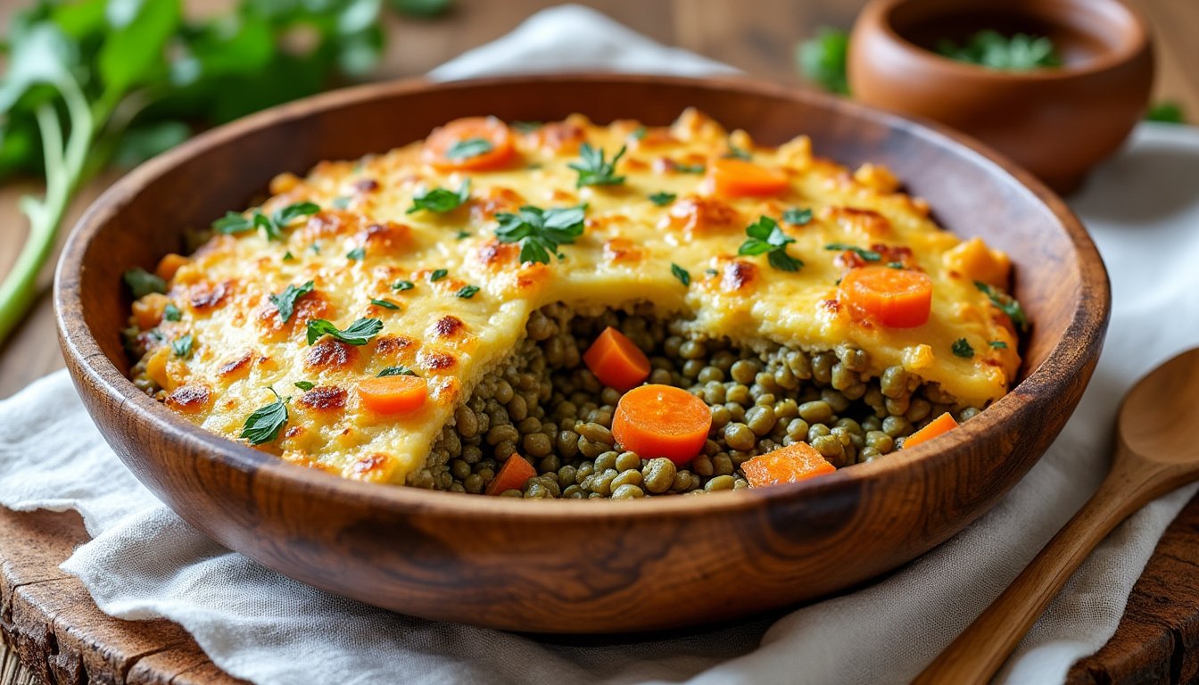 découvrez une recette savoureuse de gratin de pois cassés et carottes, une alliance gourmande et saine idéale pour un repas réconfortant. facile à préparer, ce plat original ravira toute la famille !