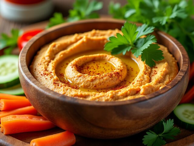 Houmous de patate douce