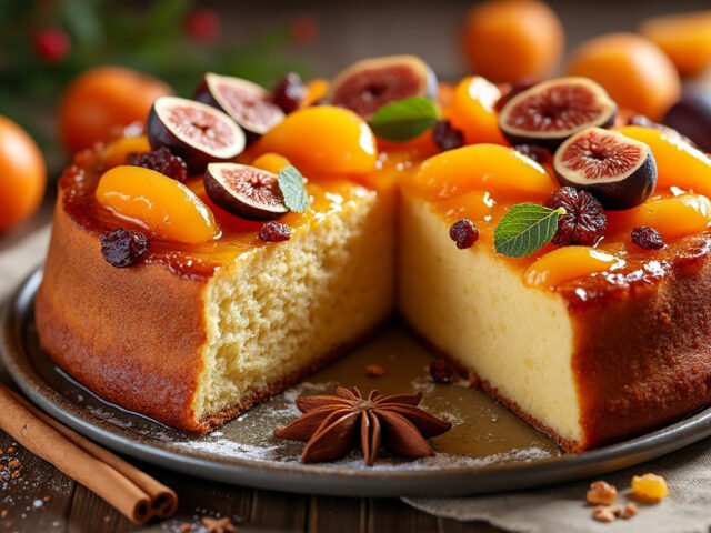 Kouglof aux fruits secs et épices