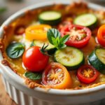 Mini clafoutis aux légumes du soleil
