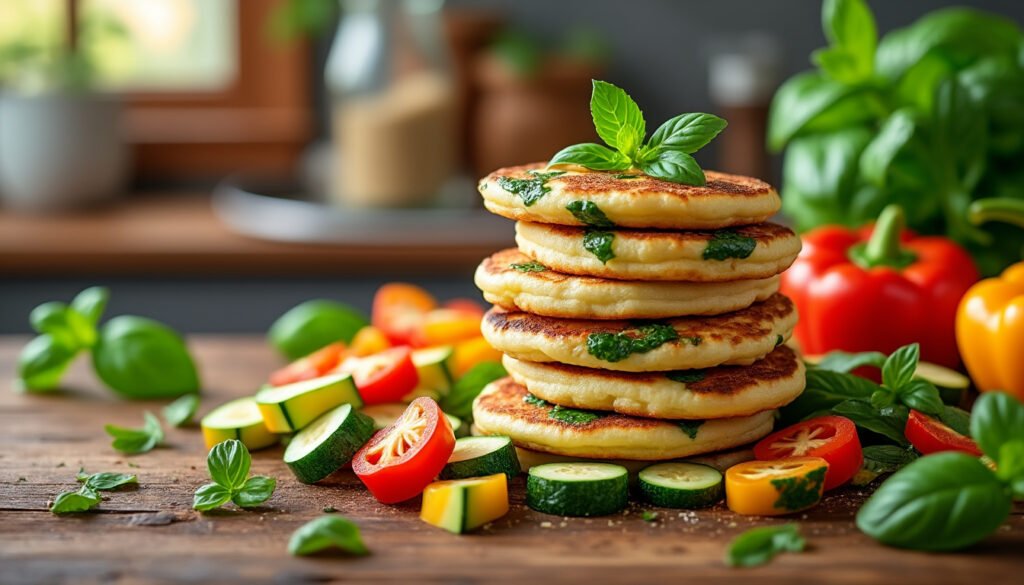 découvrez notre recette facile de mini crêpes salées aux légumes et herbes, idéales pour l’apéritif ou un repas léger. savoureuses et colorées, ces petites crêpes raviront les gourmands !