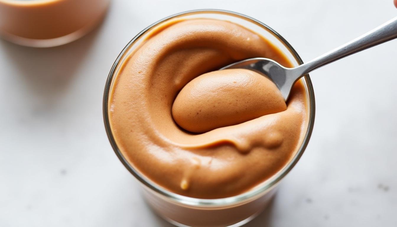 découvrez notre délicieuse recette de mousse au caramel beurre salé végétarien : une gourmandise onctueuse et facile à réaliser, sans gélatine animale, parfaite pour régaler tous les gourmets !