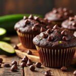 Muffins au chocolat et courgettes