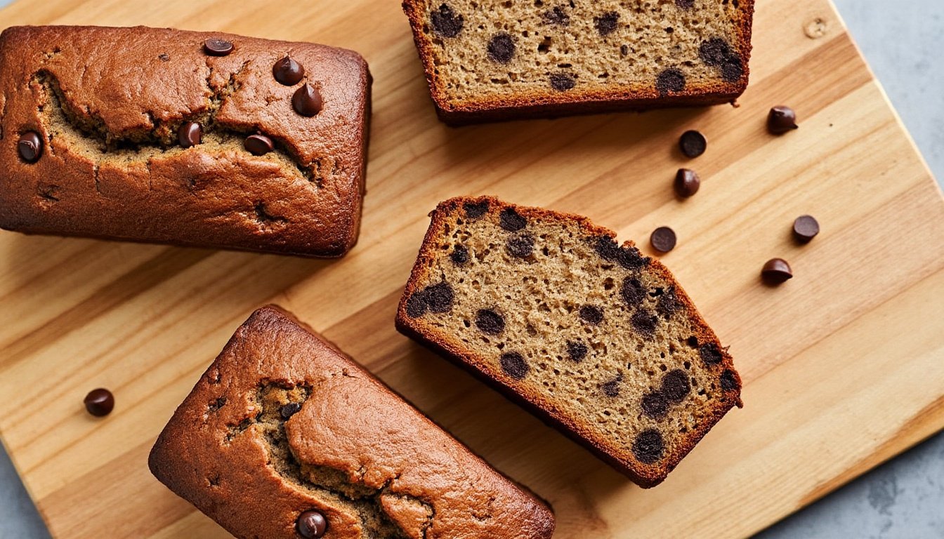 découvrez notre délicieuse recette de pain aux bananes moelleux, agrémenté de généreuses pépites de chocolat. un gâteau facile à préparer, parfait pour le petit-déjeuner ou le goûter, qui ravira petits et grands gourmands !