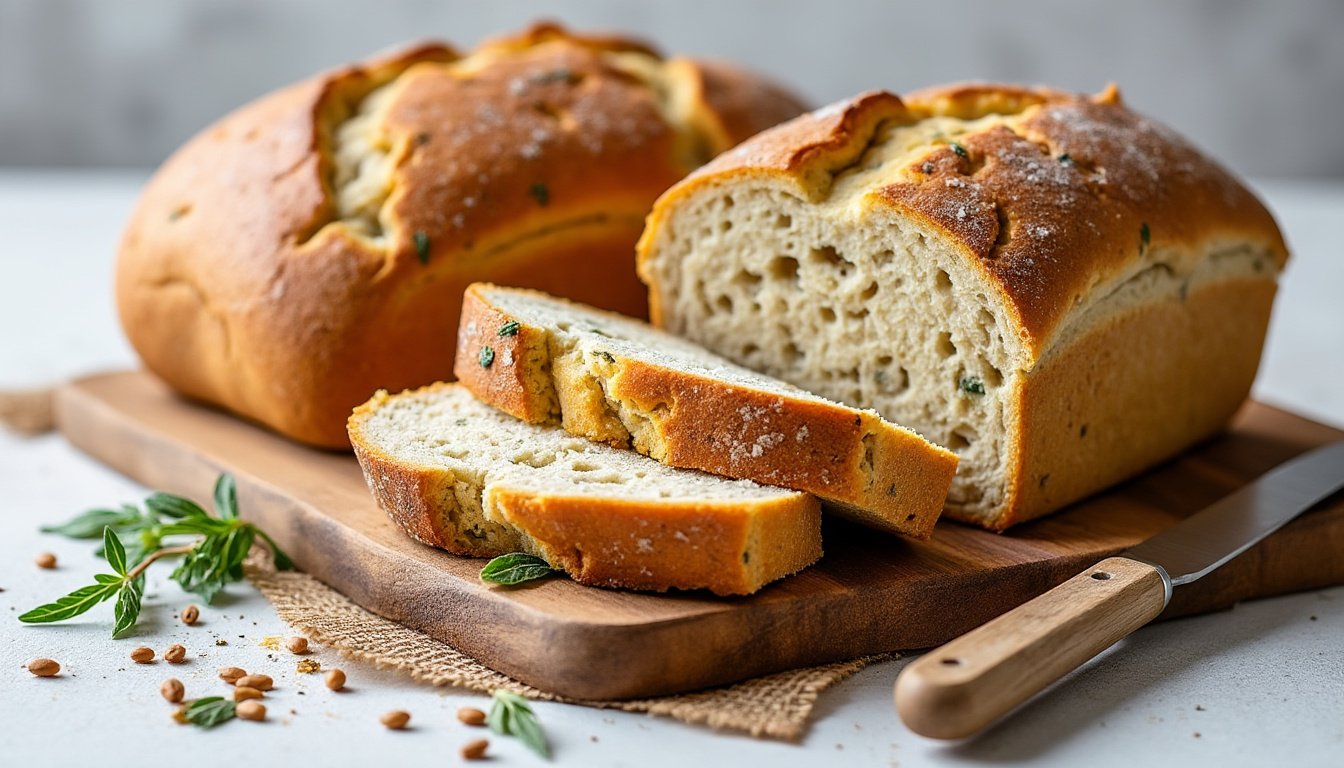 découvrez une délicieuse recette de pain de lentilles aux herbes fraîches, idéale pour un repas sain et équilibré. facile à préparer, savoureux et riche en protéines végétales, ce pain ravira les amateurs de cuisine végétarienne.