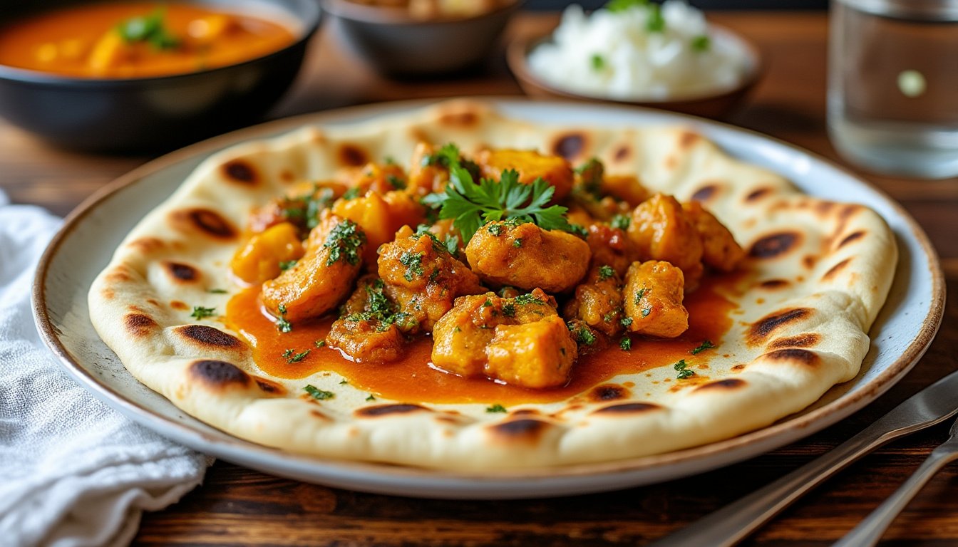 découvrez notre recette simple et délicieuse de pains naan maison au fromage, parfaits pour accompagner vos plats indiens ou à savourer en apéritif. faciles à réaliser, moelleux et gourmands !