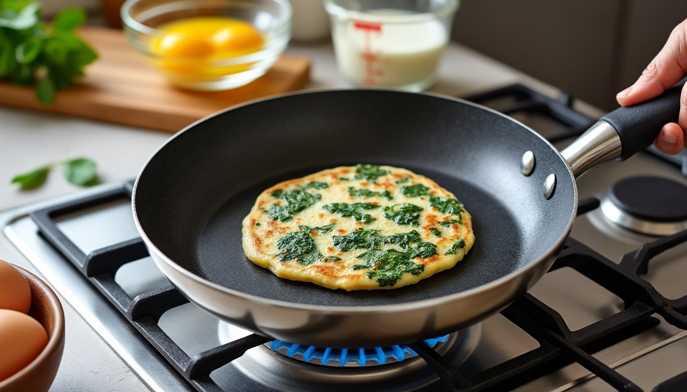 découvrez notre recette de pancakes salés aux épinards et feta, moelleux et faciles à préparer. idéal pour un brunch ou un repas léger, savoureux et original !