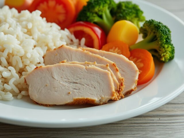 Recette de riz à la dinde pour une alimentation musclée